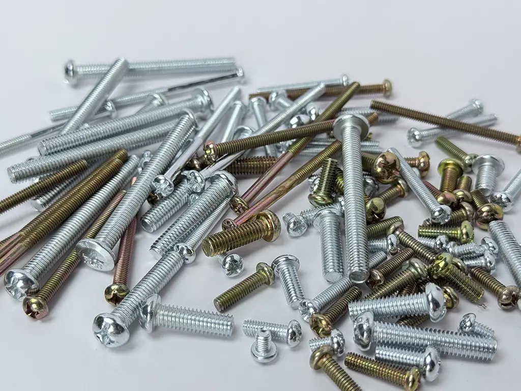 inc Plated Machine Screws: Durability and Precision You Can Trust
